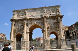 Arco di Tito, Rome, Italie, Italy