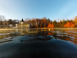 Lac d'Héviz, Heviz lake, Hungary