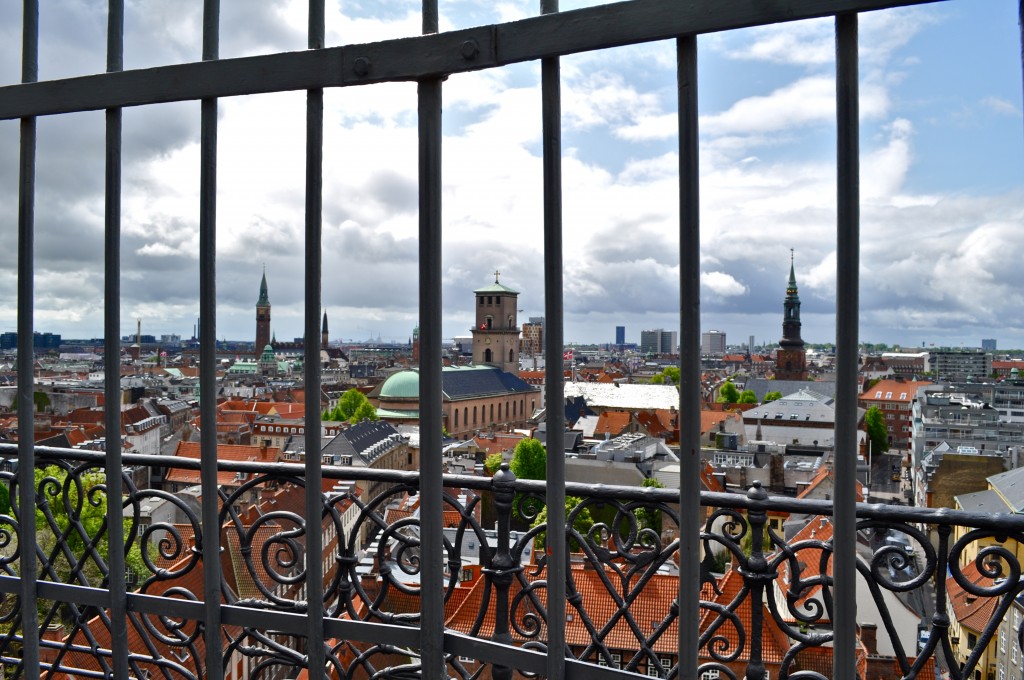 View from the Round Tower in Copenhagen