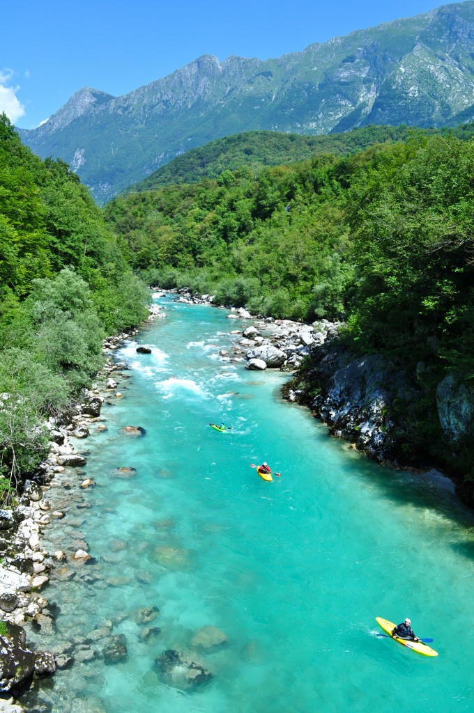 Soca river kayak