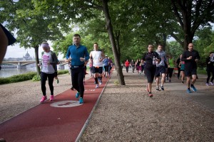 Budapest 5km race on Margit island