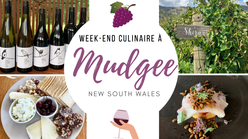Weekend à Mudgee NSW