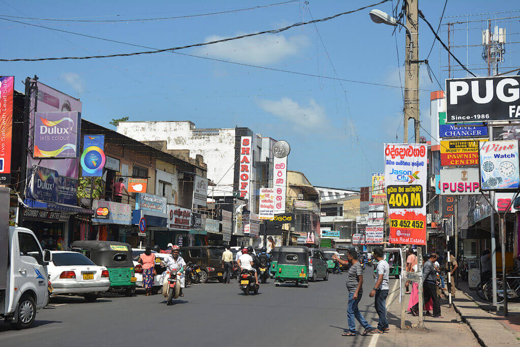 negombo city sri lanka