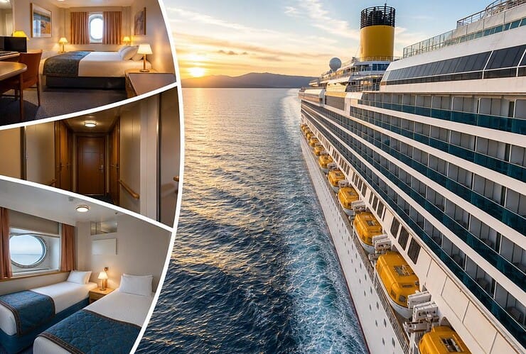 costa fortuna cabines à éviter