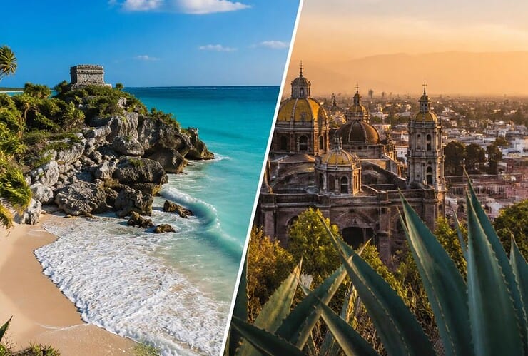 semaines au mexique de cancun a mexico