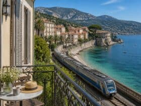 where to stay french riviera without a car