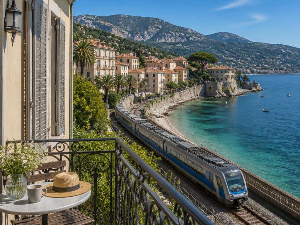 where to stay french riviera without a car
